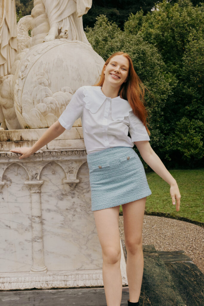 Model Margarita Masliakova of Select Model Milano shot by Megane Brunette, Canadian Fashion and Beauty photographer, in Lake Como, Italy