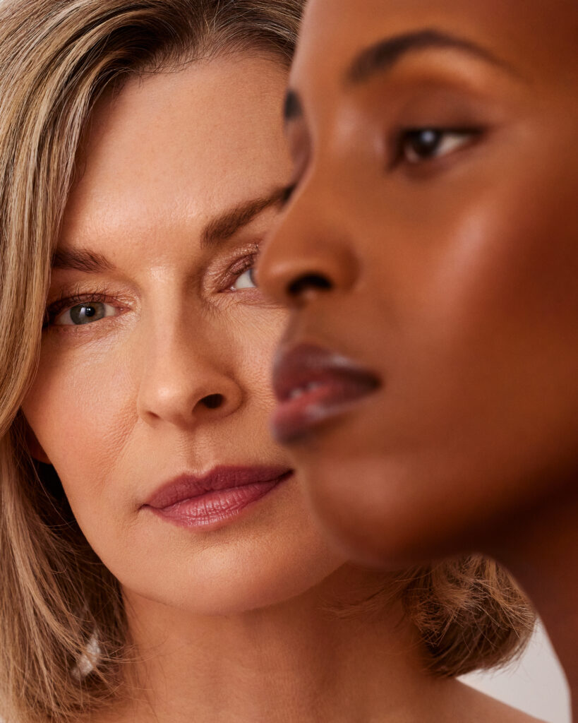 Esthederm product shot with models