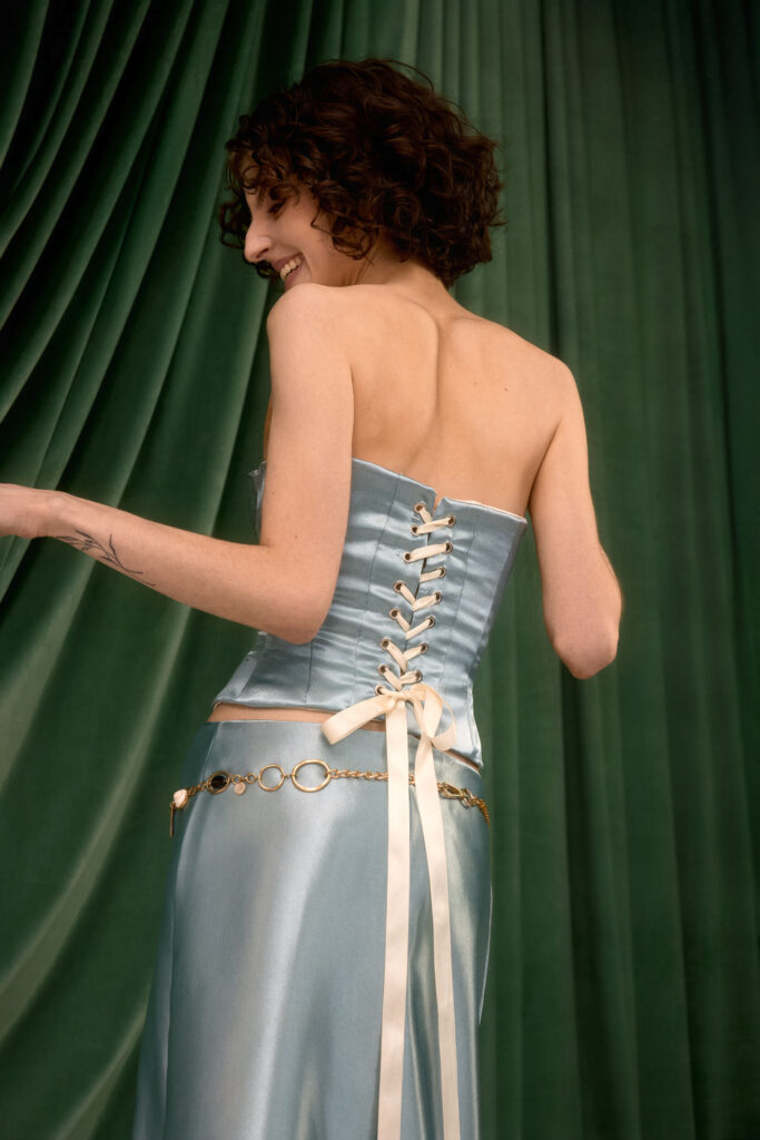 Models wearing the Brand Golden Goddess from Montreal